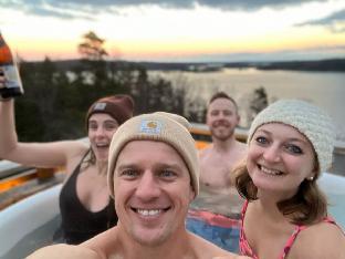 Skärgårdsvilla & stuga, bastu spa 30 min Stockholm