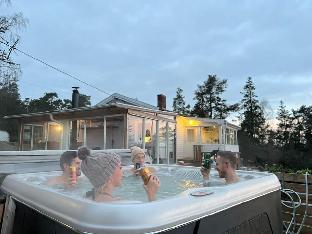 Skärgårdsvilla & stuga, bastu spa 30 min Stockholm